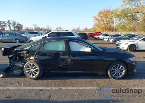 2021 Honda Accord Lx из США, поврежденный, VIN 1HGCV1F12MA109002